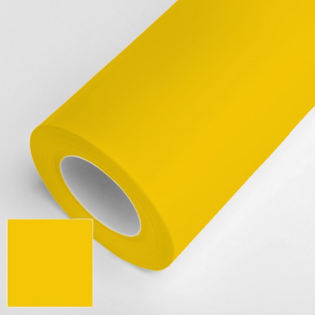 Vinyle adhésif mat jaune impérial