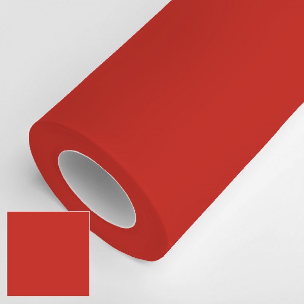 Vinyle adhésif mat rouge tomate - Décoration - Signalétique