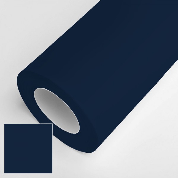 Vinyle adhésif mat bleu nuit cobalt - Décoration - Signalétique